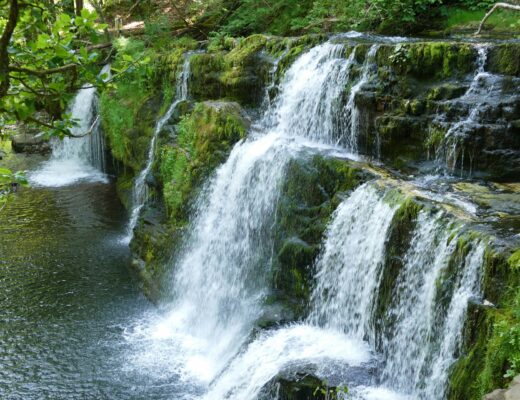 Waterfalls in the Brecon Beacons